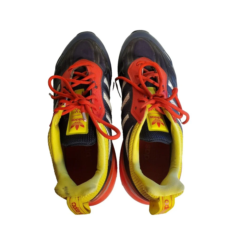 Adidas‎ 2K Boost 2.0 Navy Blue Red Yellow Men's Size 10 Running Shoe GY5797